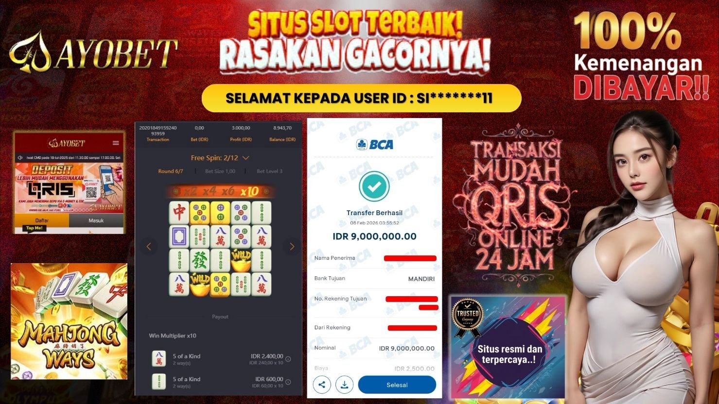 AYOBET JACKPOT SLOT MAHJONG WAYS